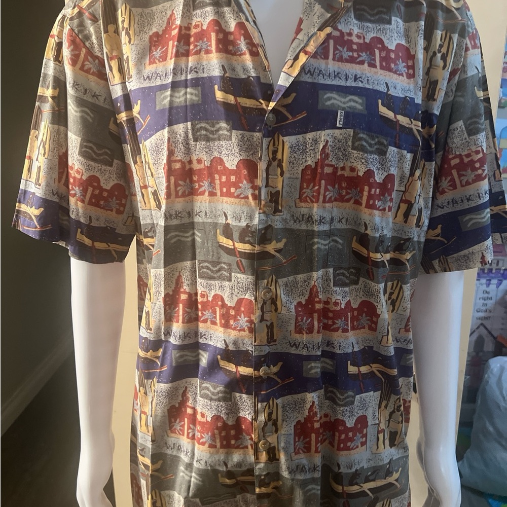 Men's Multicolor Graphic Shirt